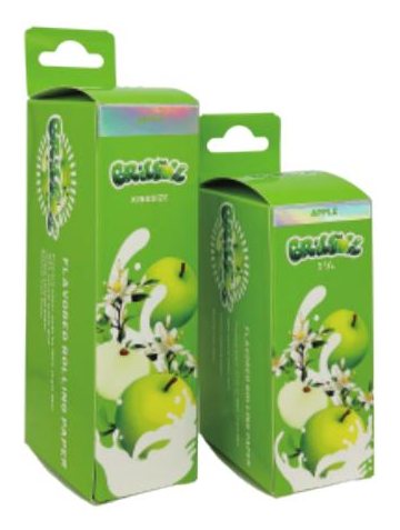 Brilloll apple flavoured booklets