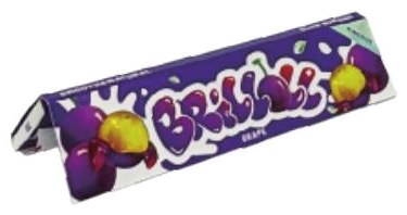 Brilloll grape flavoured papers