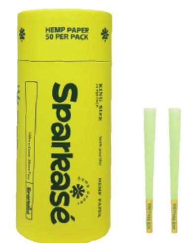 Sparkasé green coloured cones