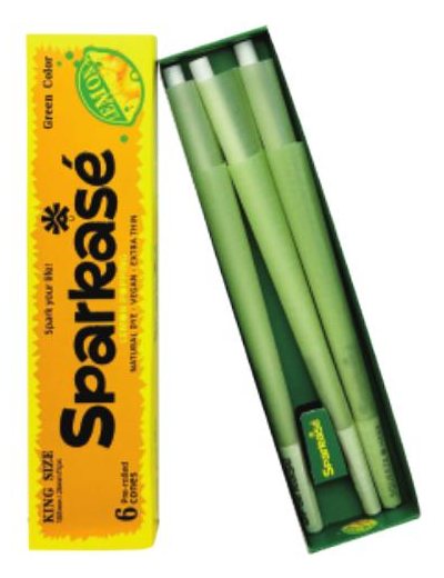 Sparkasé lemon popping cones