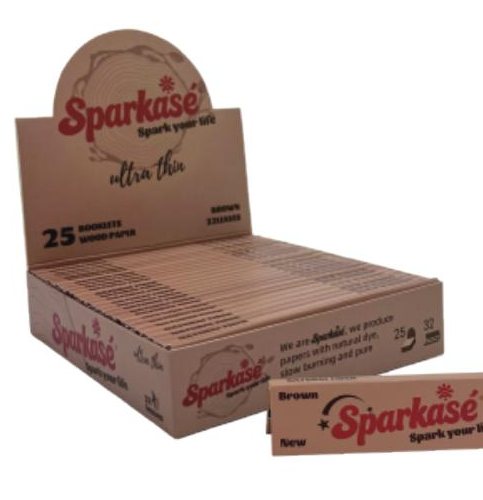 Sparkasé unbleached paper